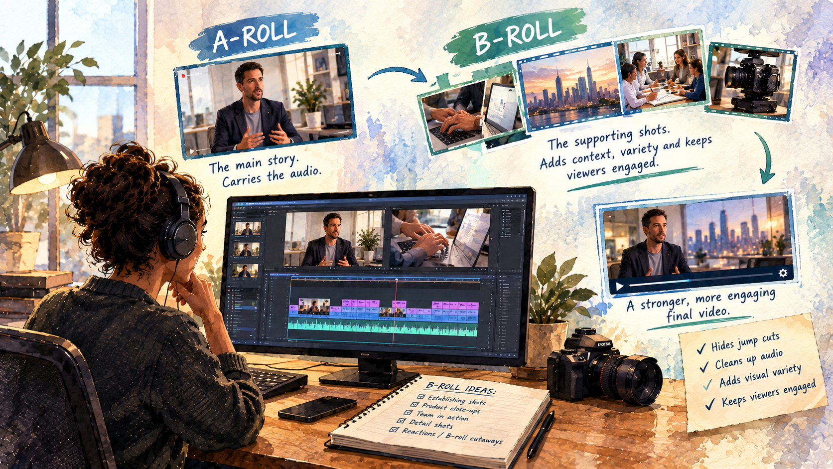 What Is B-Roll and Why Does Your Video Need It?