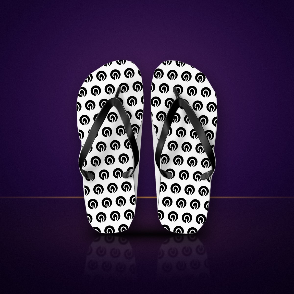 Donna Drake Branded Flip Flops - Image 6
